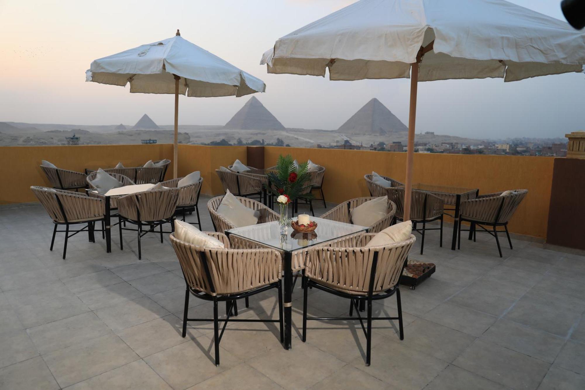 Pyramids Heart Hotel Kafrat al Jabal Exterior foto