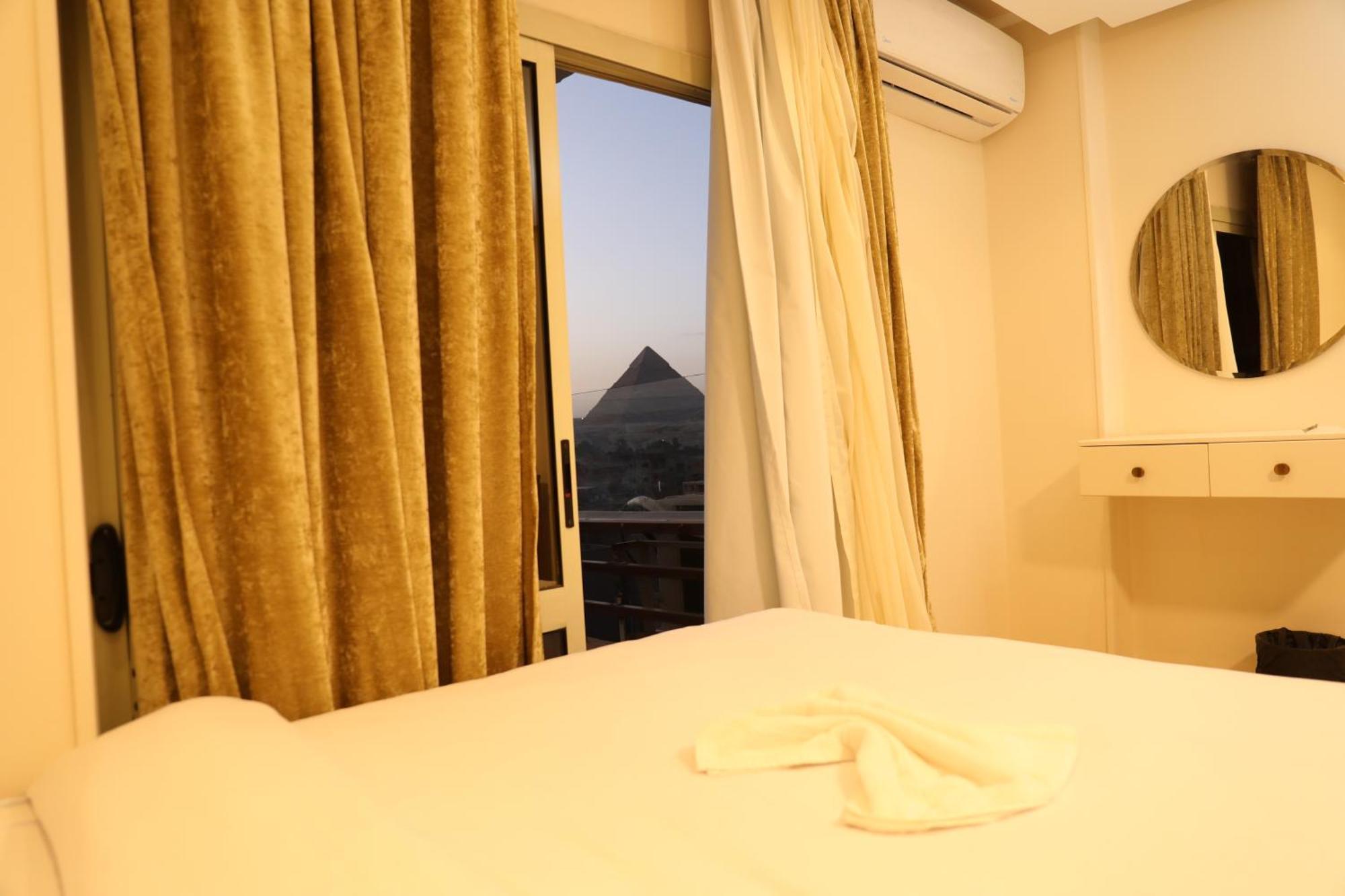 Pyramids Heart Hotel Kafrat al Jabal Exterior foto
