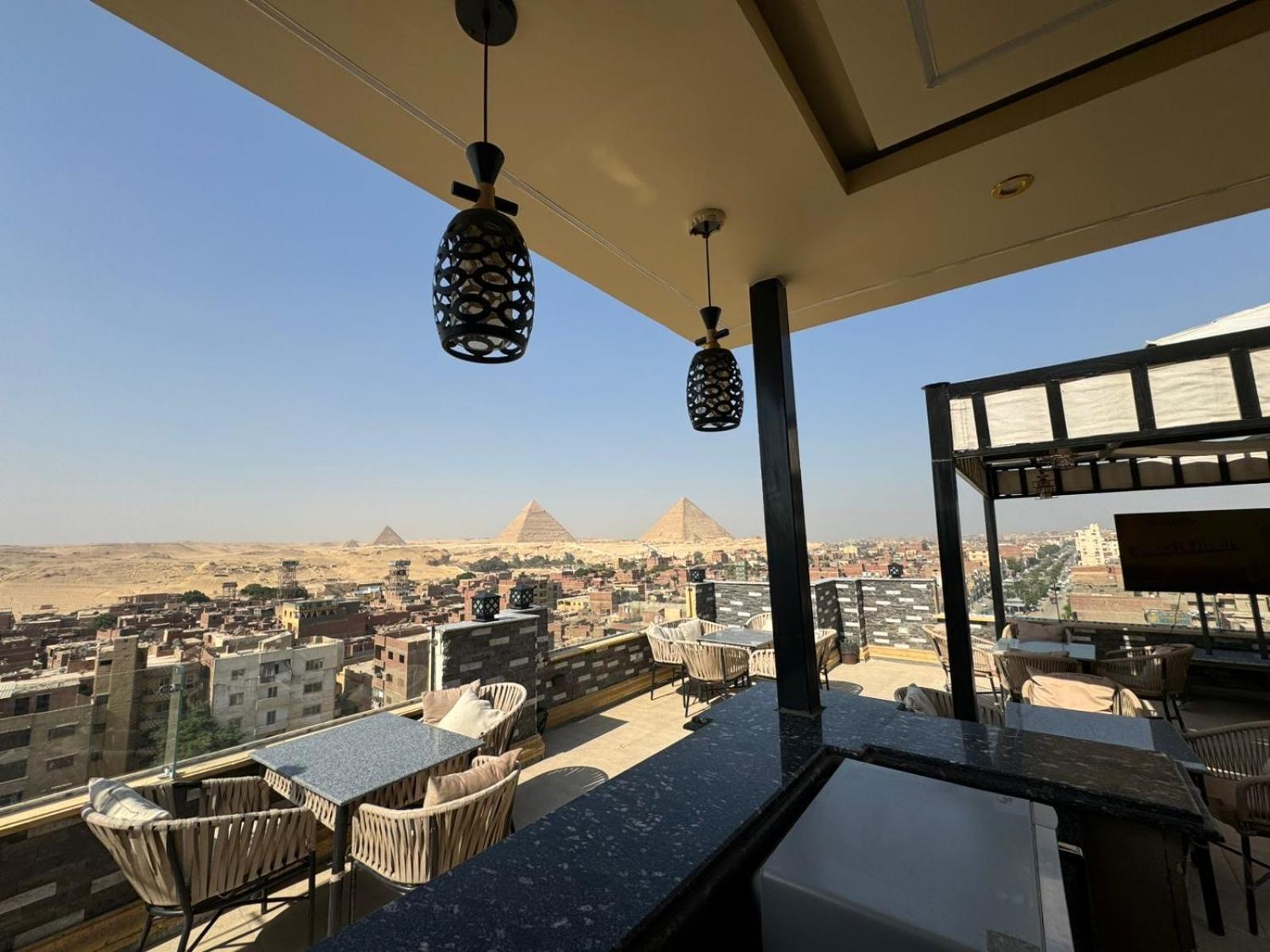 Pyramids Heart Hotel Kafrat al Jabal Exterior foto